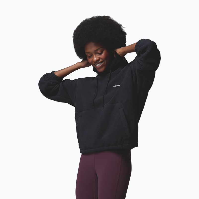 Fleecejacke für Damen Columbia Timber Meadow MTR Fleece Hoodie black 5