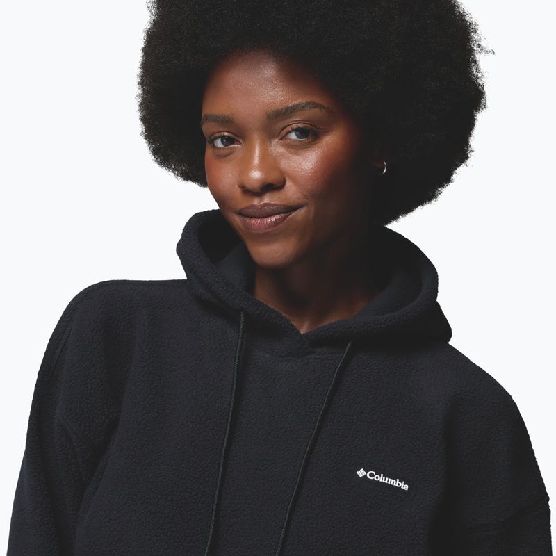 Fleecejacke für Damen Columbia Timber Meadow MTR Fleece Hoodie black 7
