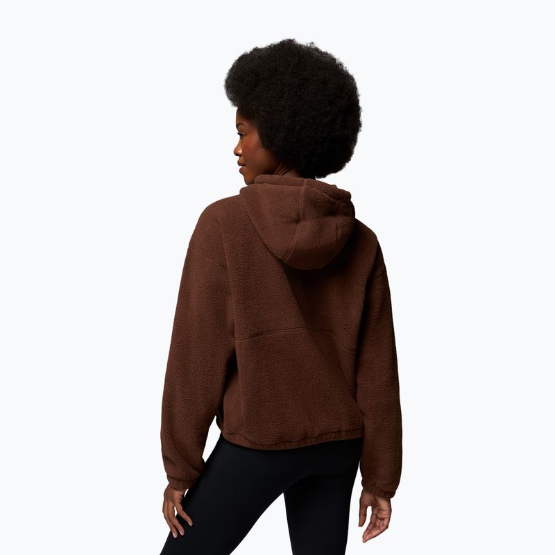 Fleecejacke für Damen Columbia Timber Meadow MTR Fleece Hoodie tobacco 3