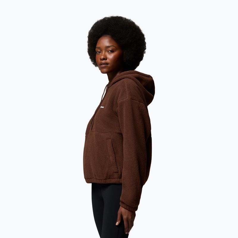 Fleecejacke für Damen Columbia Timber Meadow MTR Fleece Hoodie tobacco 4