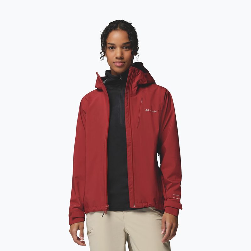 Damen-Softshelljacke Columbia Trailborne 2.5L Shell red oxide 4