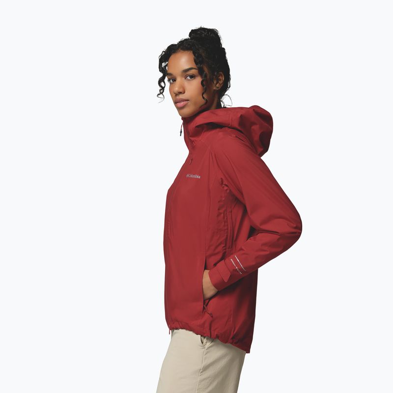 Damen-Softshelljacke Columbia Trailborne 2.5L Shell red oxide 5