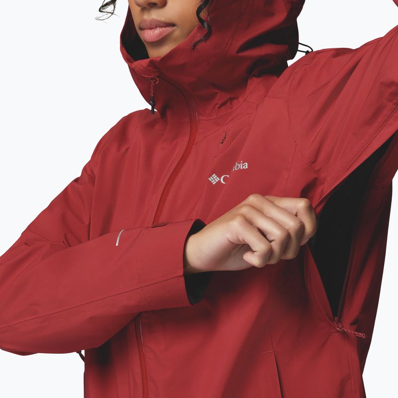 Damen-Softshelljacke Columbia Trailborne 2.5L Shell red oxide 6