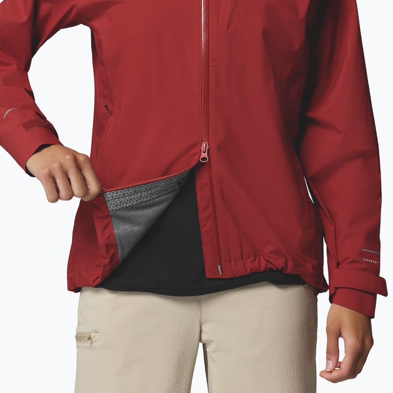Damen-Softshelljacke Columbia Trailborne 2.5L Shell red oxide 7