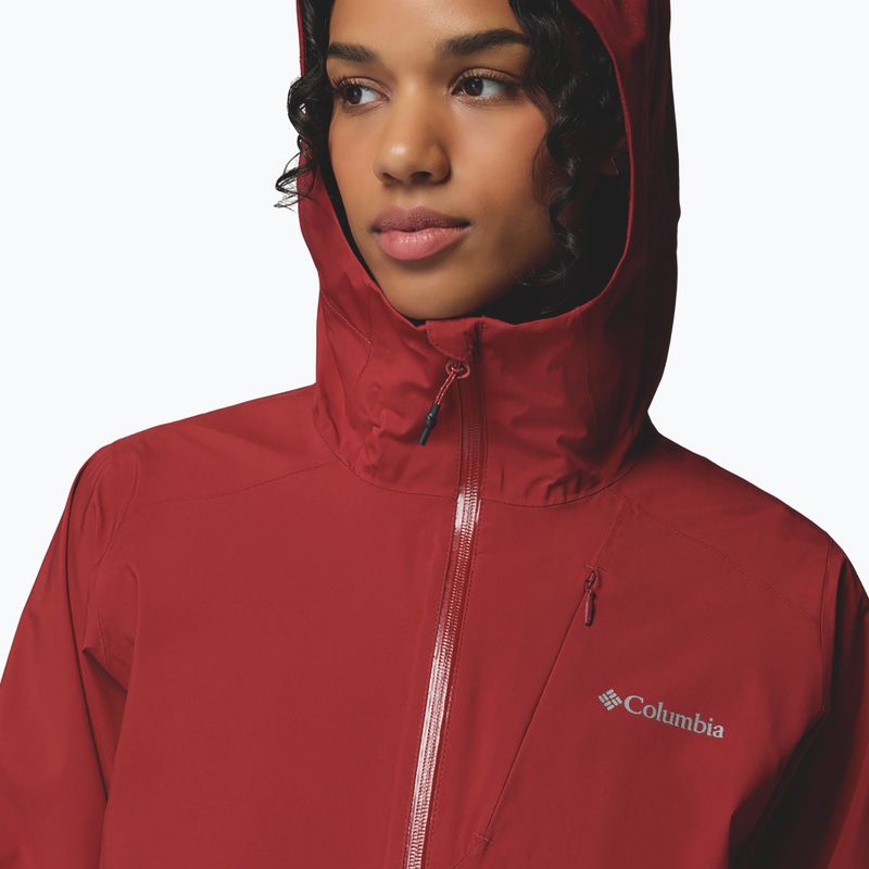 Damen-Softshelljacke Columbia Trailborne 2.5L Shell red oxide 8