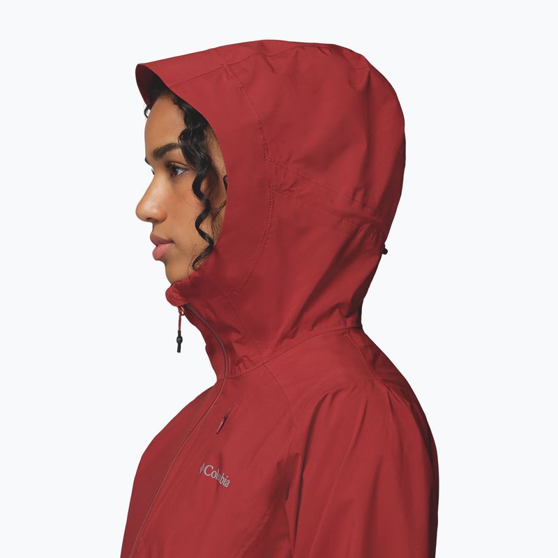 Damen-Softshelljacke Columbia Trailborne 2.5L Shell red oxide 9