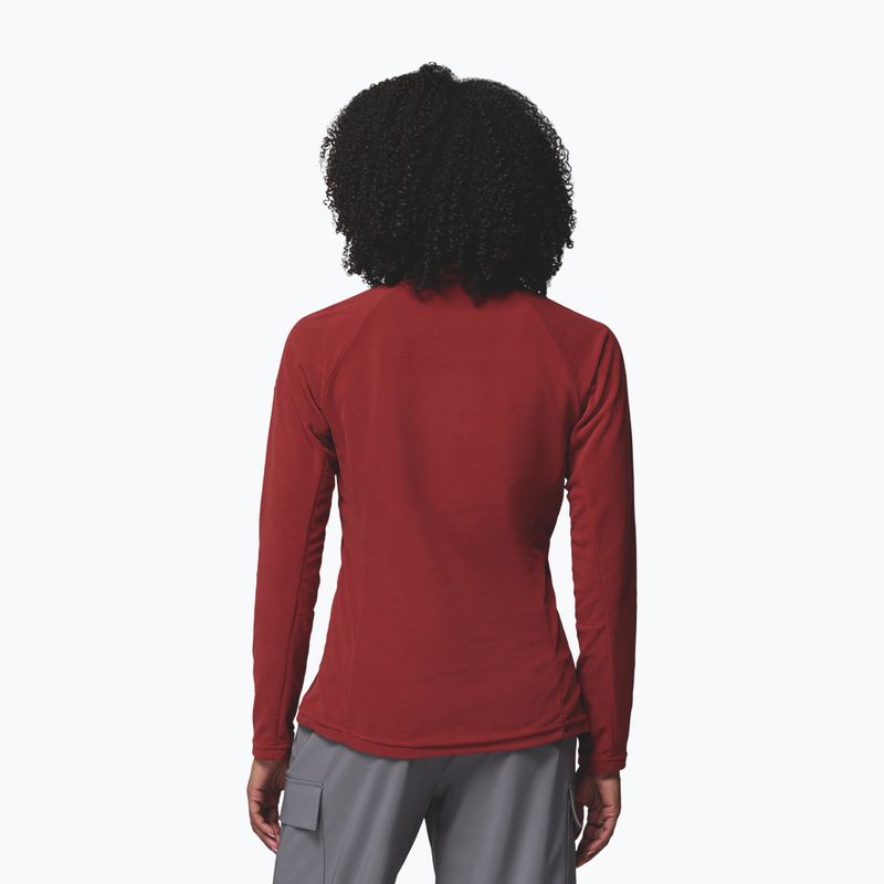 Fleecejacke für Damen Columbia Glacial IV 1/2 Zip Red Oxide 3