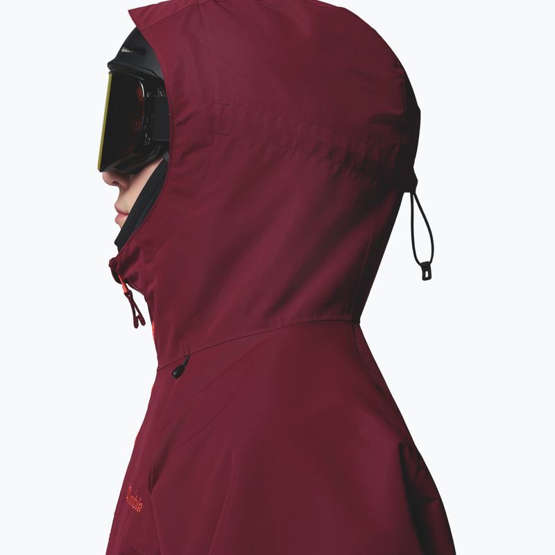 Herren-Snowboardjacke Columbia Coreshot Shell Anorak red oxide/rich wine 6
