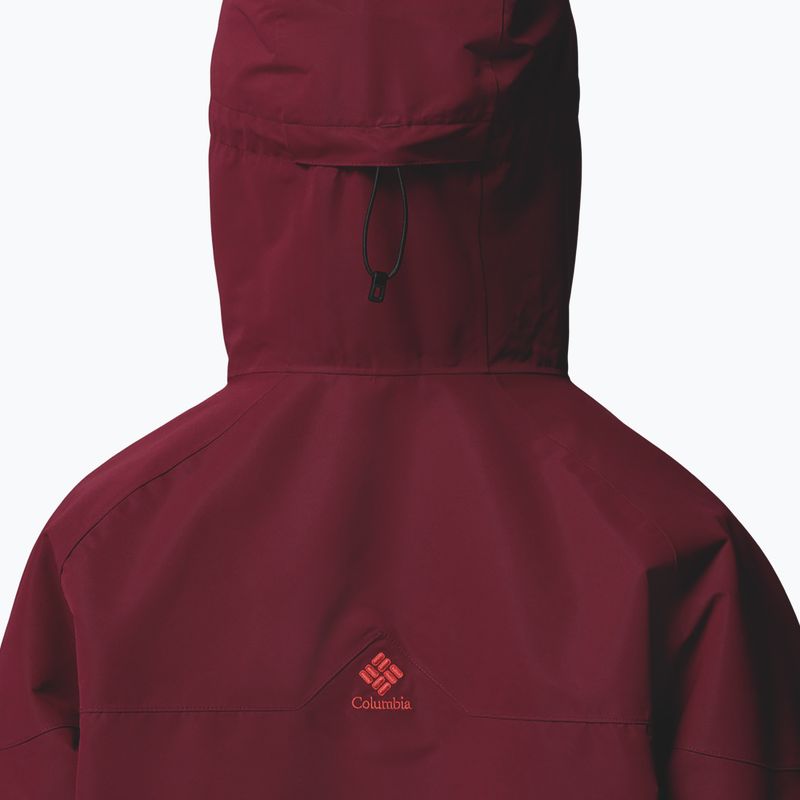Herren-Snowboardjacke Columbia Coreshot Shell Anorak red oxide/rich wine 7