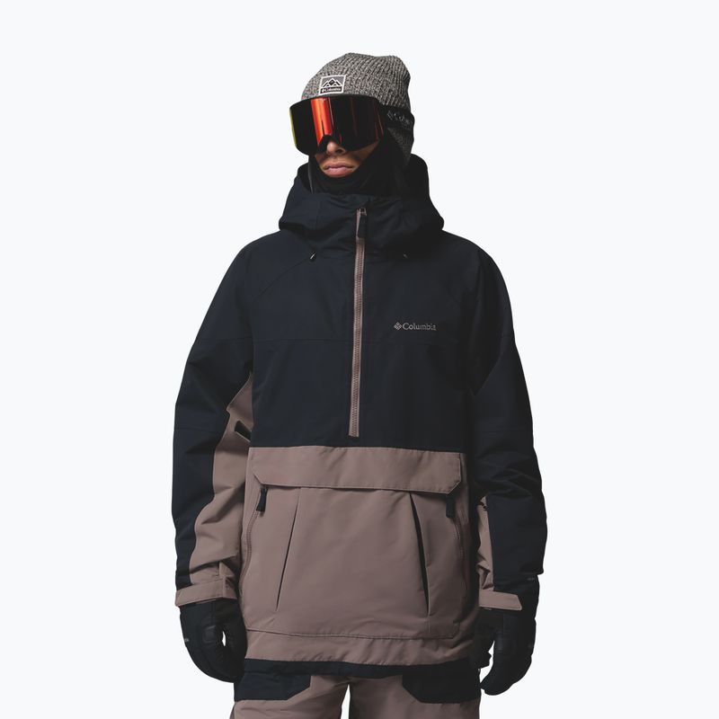 Herren-Snowboardjacke Columbia Coreshot Shell Anorak iron/black