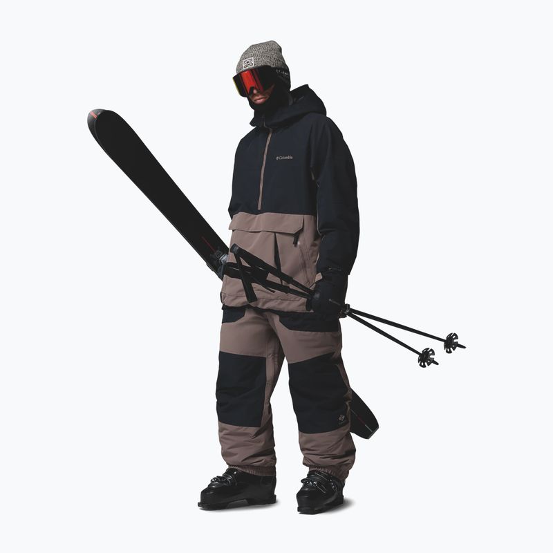 Herren-Snowboardjacke Columbia Coreshot Shell Anorak iron/black 2