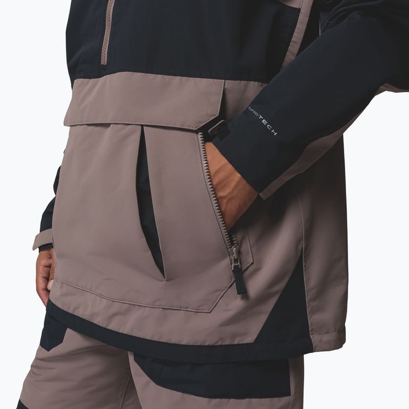 Herren-Snowboardjacke Columbia Coreshot Shell Anorak iron/black 8