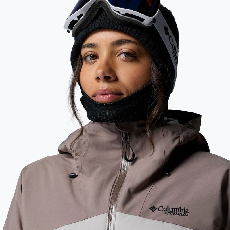Damen-Skijacke Columbia Glacier Ridge Down iron/flint grey 6