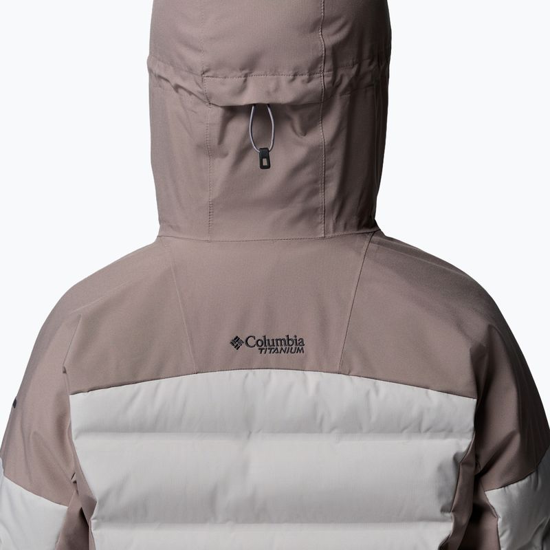Damen-Skijacke Columbia Glacier Ridge Down iron/flint grey 8