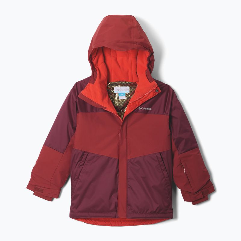 Kinder-Skijacke Columbia Mighty Mogul III Rich Wine/Red Oxide