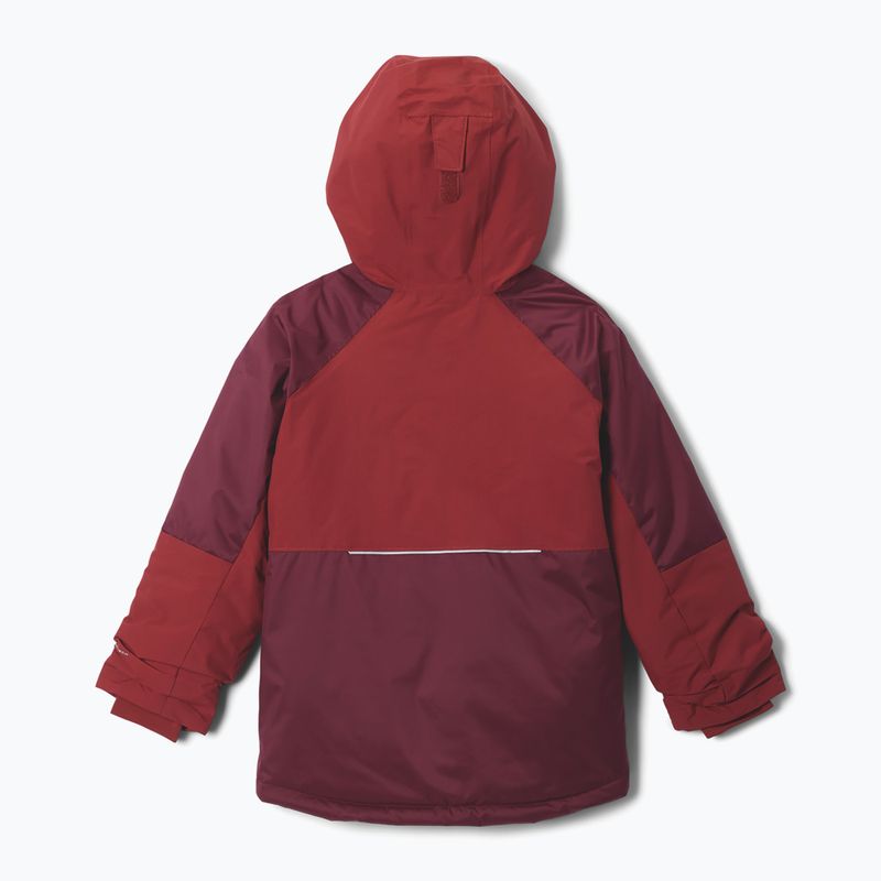 Kinder-Skijacke Columbia Mighty Mogul III Rich Wine/Red Oxide 2