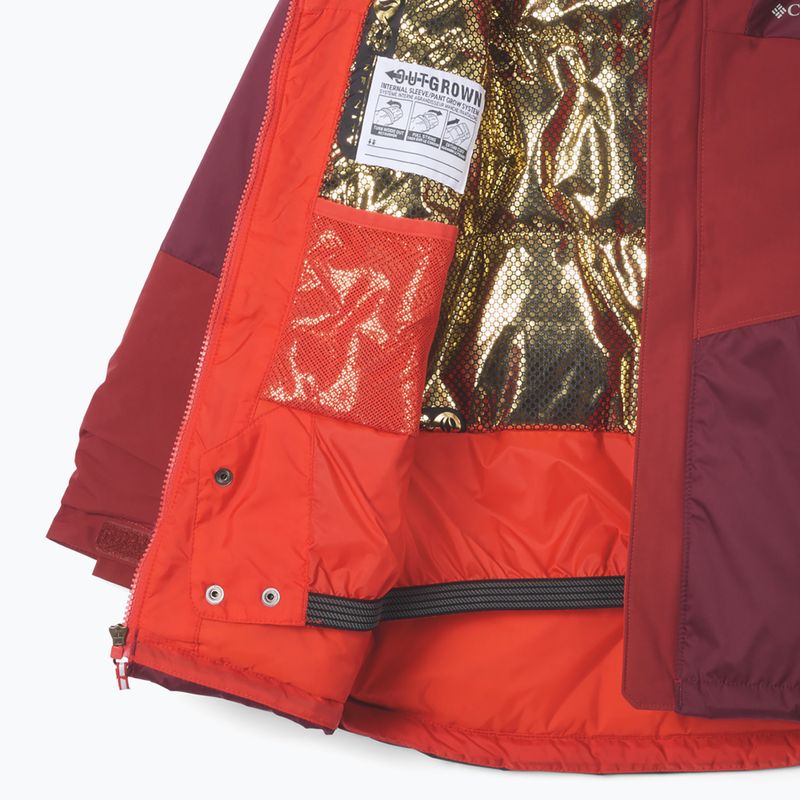 Kinder-Skijacke Columbia Mighty Mogul III Rich Wine/Red Oxide 3
