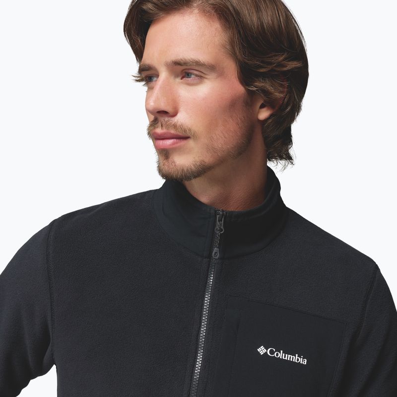 Fleecejacke für Herren Columbia Pacific Arch 200 1/2 Zip Fleece Black 5