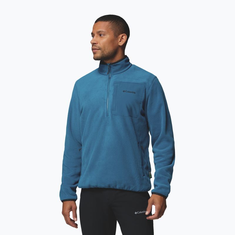 Fleecejacke für Herren Columbia Pacific Arch 200 1/2 Zip Fleece Phoenix Blue