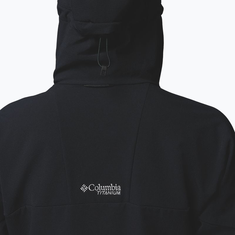 Damen-Softshelljacke Columbia Tennen Mountain Hooded Softshell black 7
