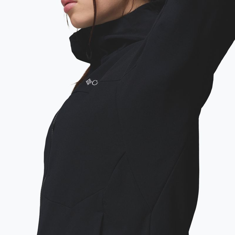 Damen-Softshelljacke Columbia Tennen Mountain Hooded Softshell black 9