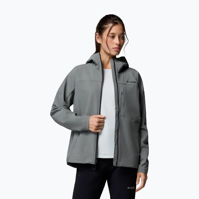 Damen-Softshelljacke Columbia Tennen Mountain Hooded Softshell sedona sage 5