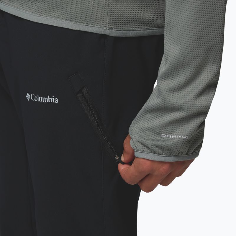 Herren-Kletterhose Columbia Essential Hike Warm black 8