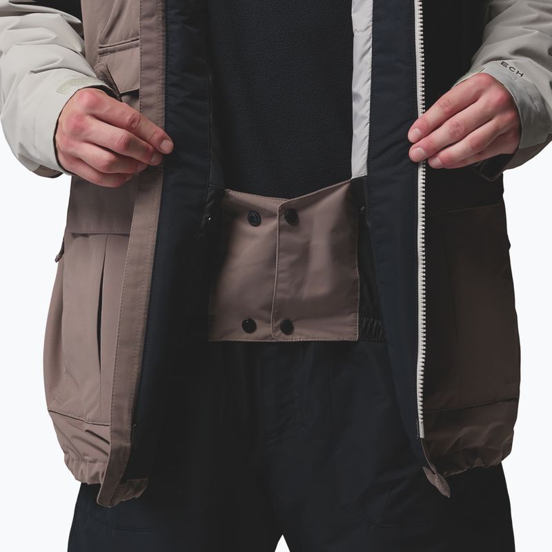 Herren-Snowboardjacke Columbia Coreshot iron/black/flint grey 10