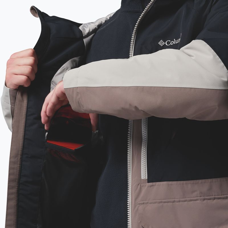 Herren-Snowboardjacke Columbia Coreshot iron/black/flint grey 14