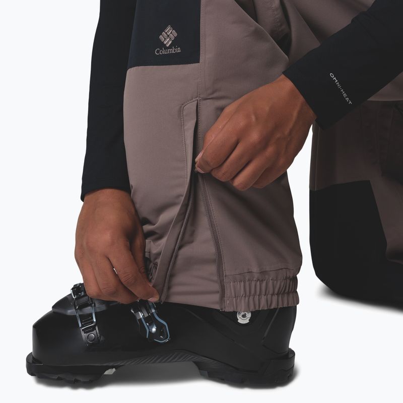 Herren Snowboardhose Columbia Coreshot iron/black 9