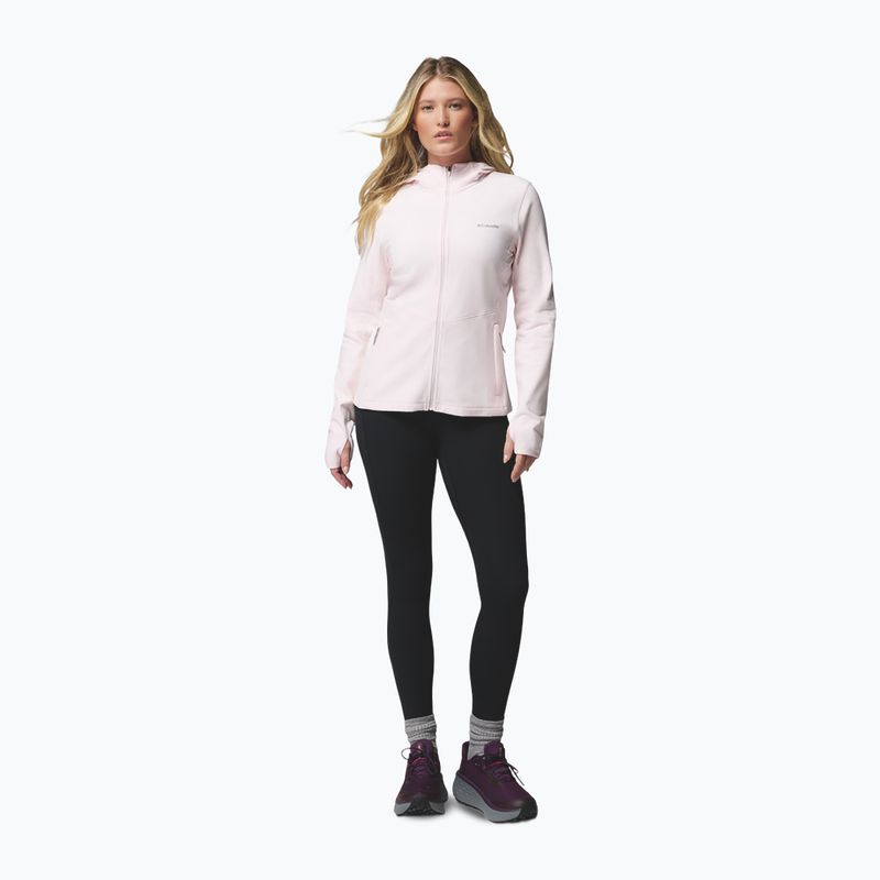 Damenjacke Columbia Star Valley Hooded Full Zip powder pink 2