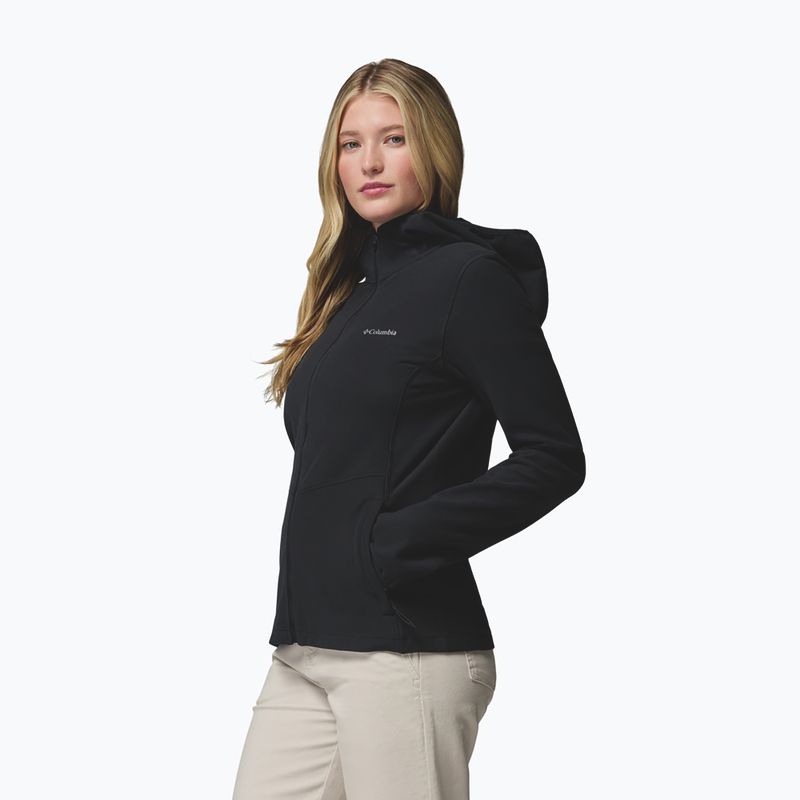 Damenjacke Columbia Star Valley Hooded Full Zip black 5