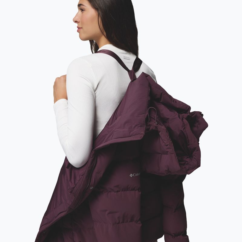 Damen-Daunenjacke Columbia Amaze Puff Mid Hooded moonvista 6