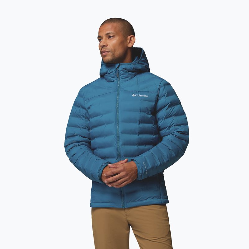 Herrenjacke Columbia Terwiliger Trail Heat Seal Hooded phoenix blue 5