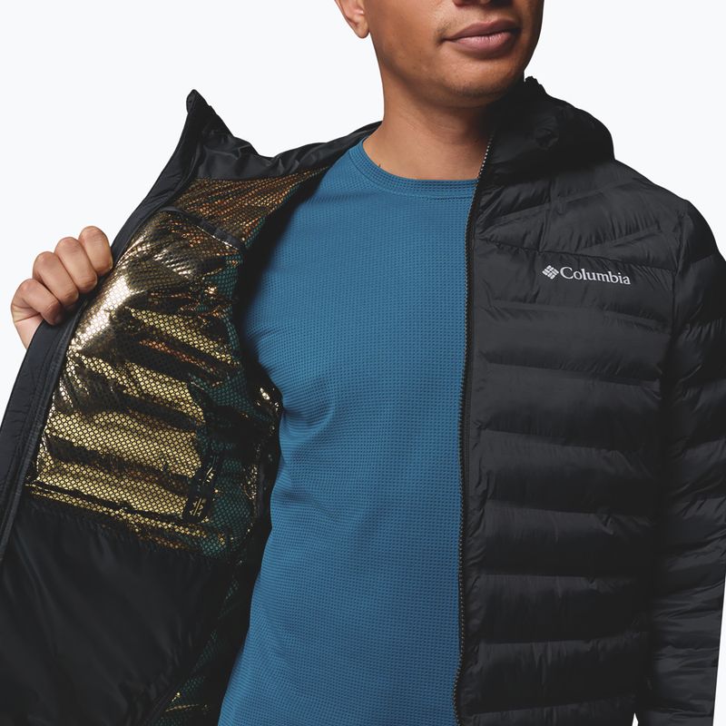 Herrenjacke Columbia Terwiliger Trail Heat Seal Hooded black 8