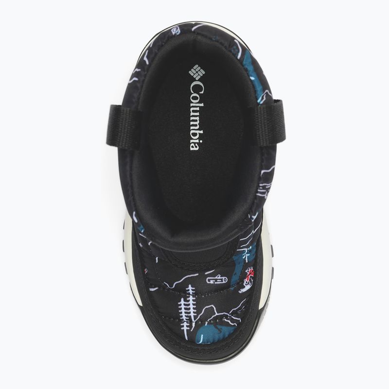 Kinder-Winterstiefel Columbia Youth Snowtrot Mid Black/Black Mountopia 4