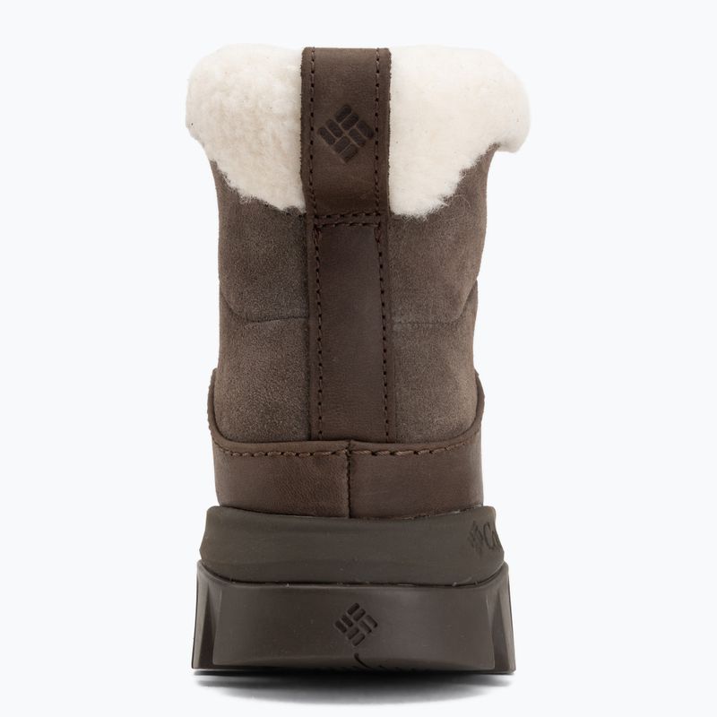 Damen-Schneestiefel Columbia Snowtrot Ease mud/cordovan 6