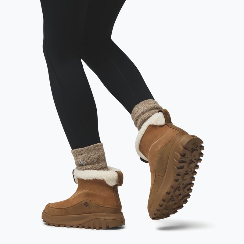 Damen-Schneestiefel Columbia Snowtrot Ease elk/light brown 6