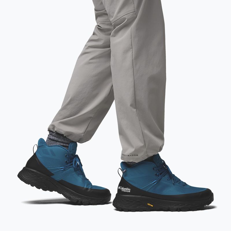 Herren-Trekkingstiefel Columbia Tellurix Titanum Outdry Mid phoenix blue/black 6