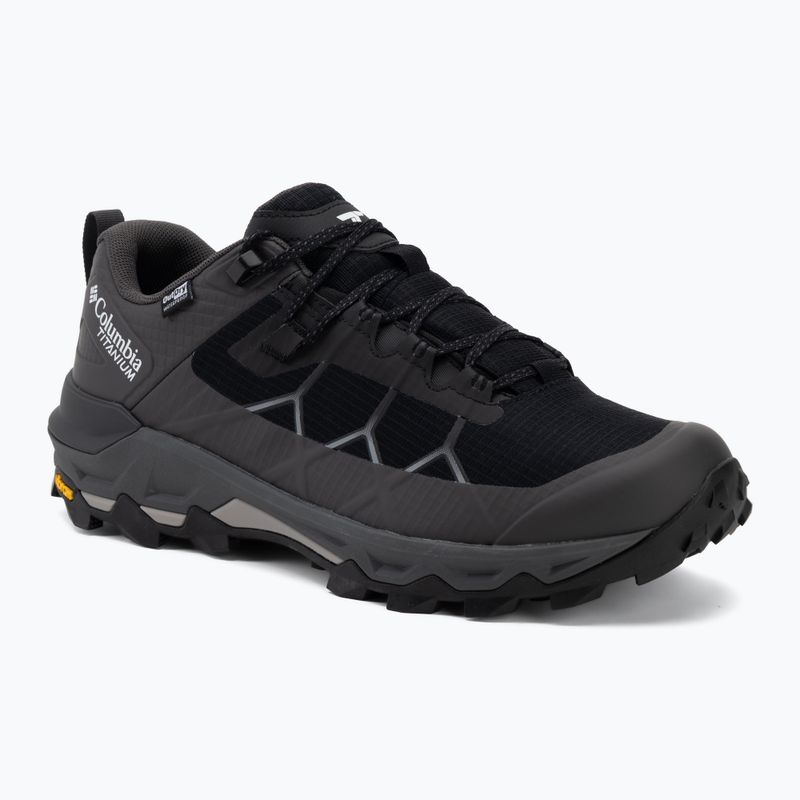 Herren-Wanderschuhe Columbia Peakfreak Titanum Outdry black/ti titanium