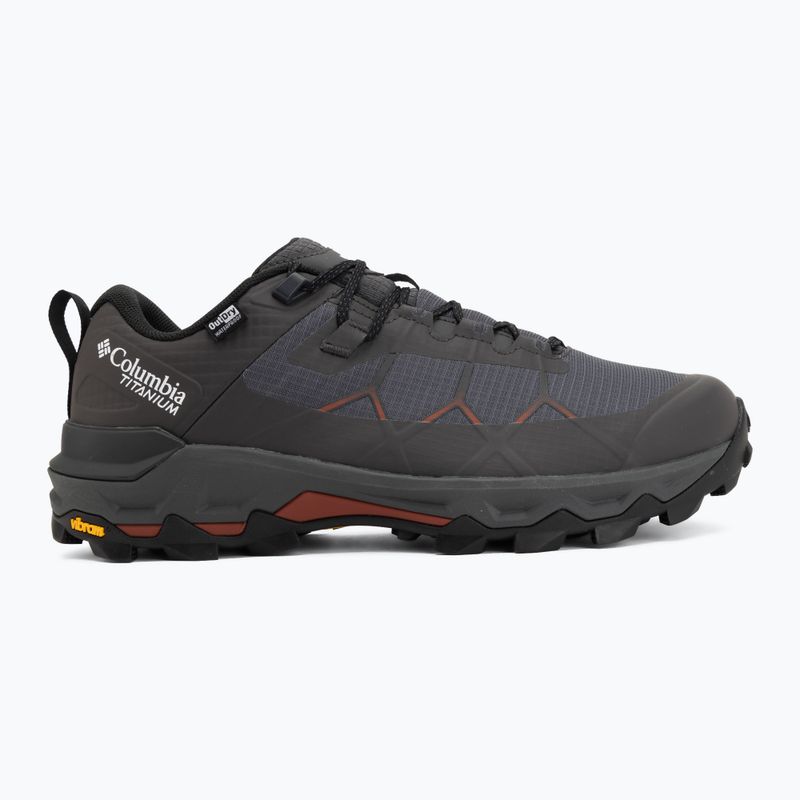 Herren-Wanderschuhe Columbia Peakfreak Titanum Outdry dark grey/red oxide 2