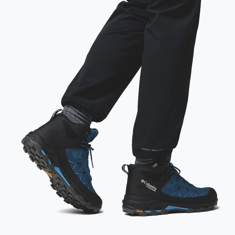 Herren-Trekkingstiefel Columbia Peakfreak Titanum Outdry Mid phoenix blue/compass blue 6