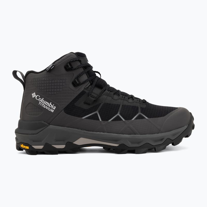 Herren-Trekkingstiefel Columbia Peakfreak Titanum Outdry Mid black/ti titanium 2