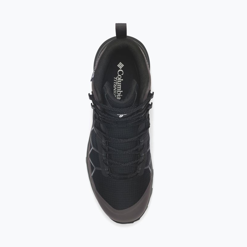 Herren-Trekkingstiefel Columbia Peakfreak Titanum Outdry Mid black/ti titanium 4