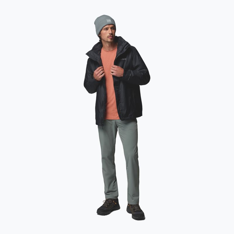 3‑in‑1 Herrenjacke Columbia Watertight Interchange black 2