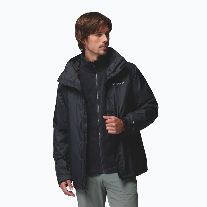 3‑in‑1 Herrenjacke Columbia Watertight Interchange black 5