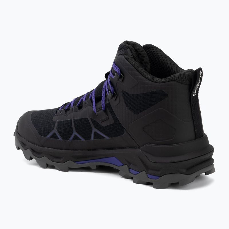 Damen-Trekkingschuhe Columbia Peakfreak Titanum Outdry Mid black/purple quartz 3