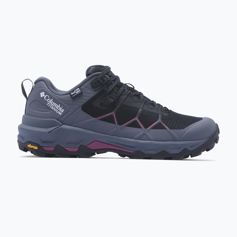Damen-Trekkingschuhe Columbia Peakfreak Titanum Outdry black/antique auve