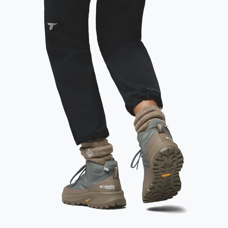 Damen-Trekkingschuhe Columbia Tellurix Titanum Outdry Mid sedona sage/sparrow 6
