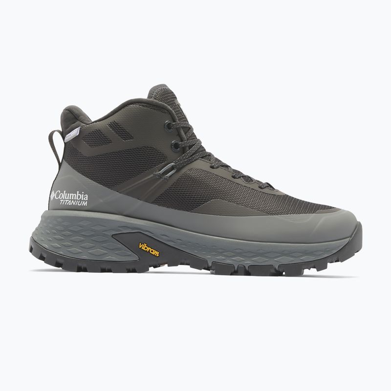 Damen-Trekkingschuhe Columbia Tellurix Titanum Outdry Mid dark grey/ti grey steel